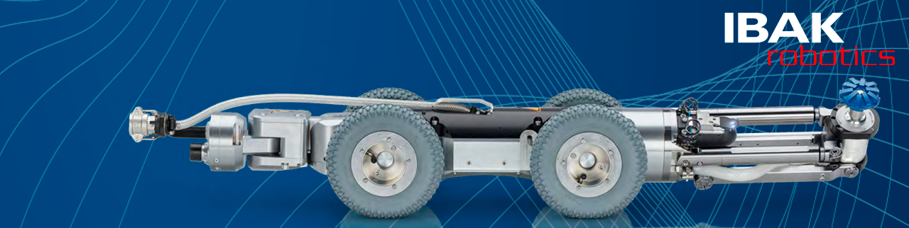 Robot de Fresado Pneumática IBAK MicroGator AIR