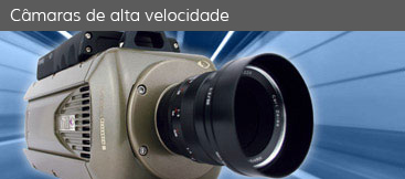 Câmaras de alta velocidade, iluminação laser